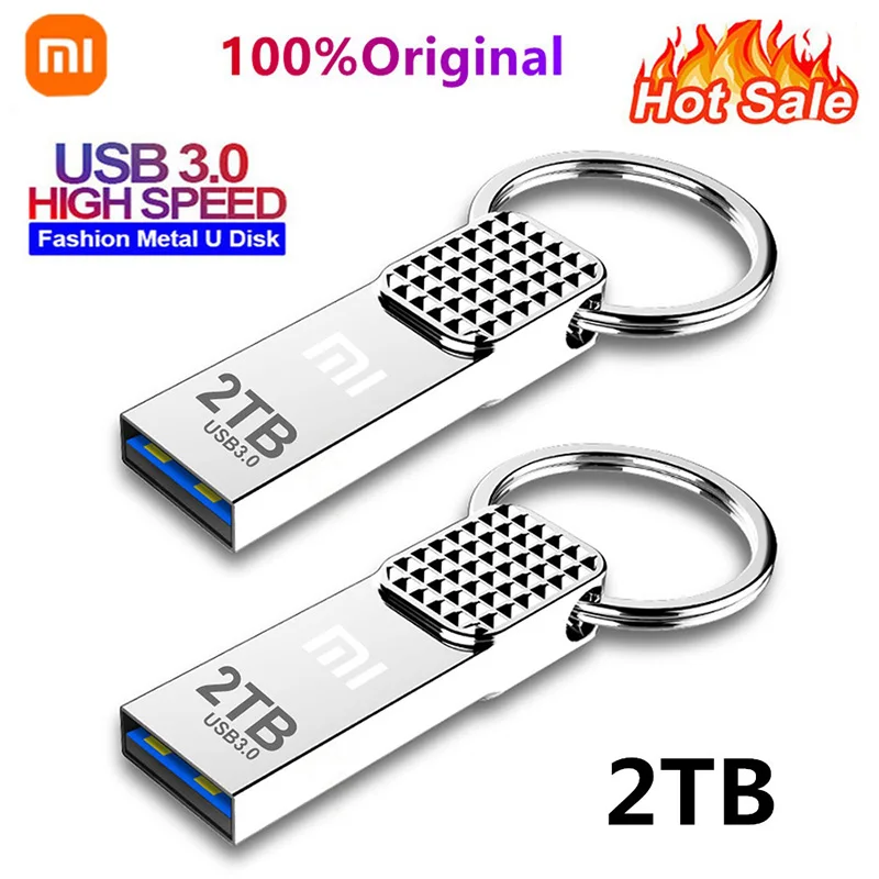 샤오미 USB 3.0 펜드라이브 고속 펜 드라이브, 금속 방수 USB 플래시 드라이브, 512GB TYPE-C 메모리 USB 스틱 2023, 1TB, 2TB