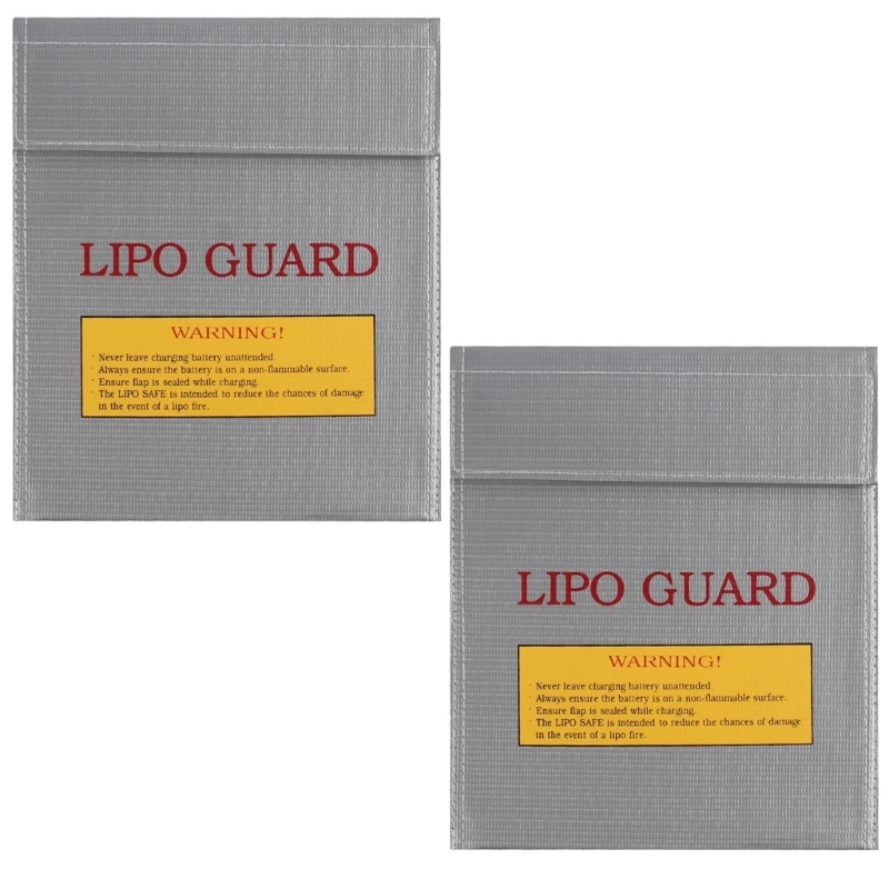 T8WC Fireproof Battery Protector Case Waterproof Fabric Construction Convenient Charging Port Equipment Carriers