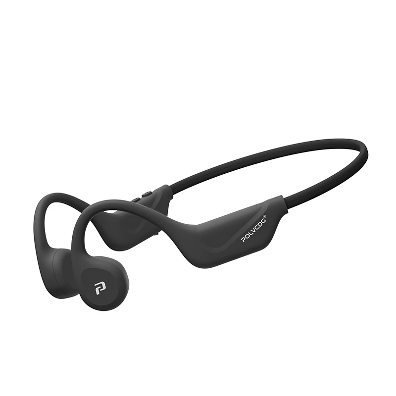 POLVCDG Open Bone Conduction Fiets-oordopjes Bluetooth 5.4 Oordopjes Buitensport Hardloop-oordopjes X1