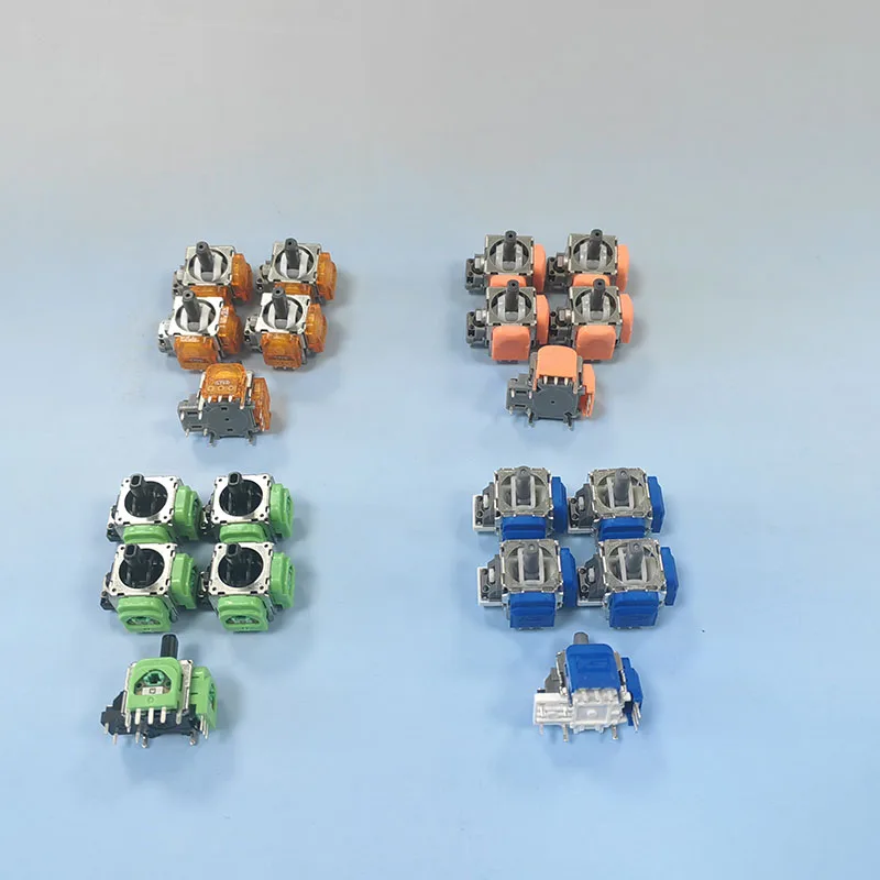 5 Piezas Palanca TMR Electromagnética K-Silver JS13 PRO+ Sin Deriva para Control de PS5, Piezas de Repuesto de Palanca Analógica 3D 4