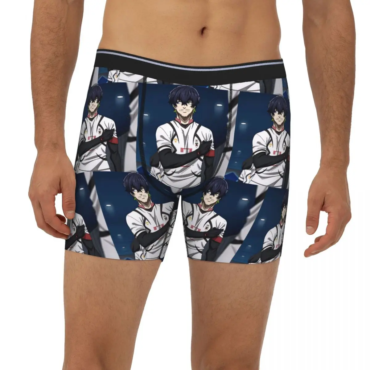 

Oliver Aiku Long Boxer Underpants Short Male Panties Ventilate Underwear for Homme Man Boyfriend Gifts