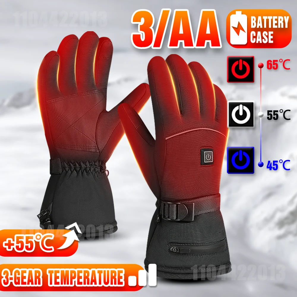 Winter Glove Insulated - Guanti da Sci Invernali con Riscaldamento