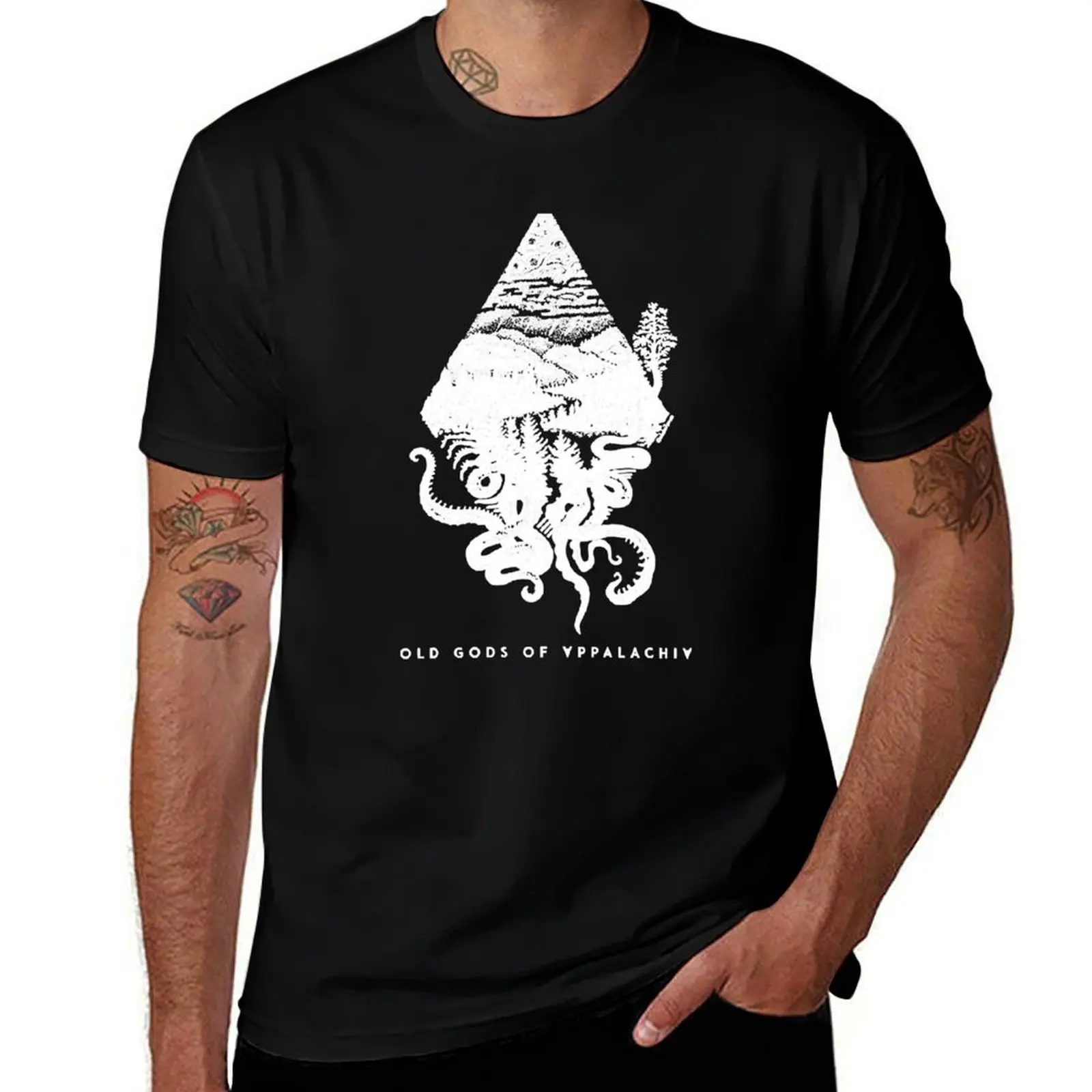 Old Gods of Appalachia Fauna and Flora light print T-Shirt croswit shirt man vintage graphic tee fitted t shirts for men