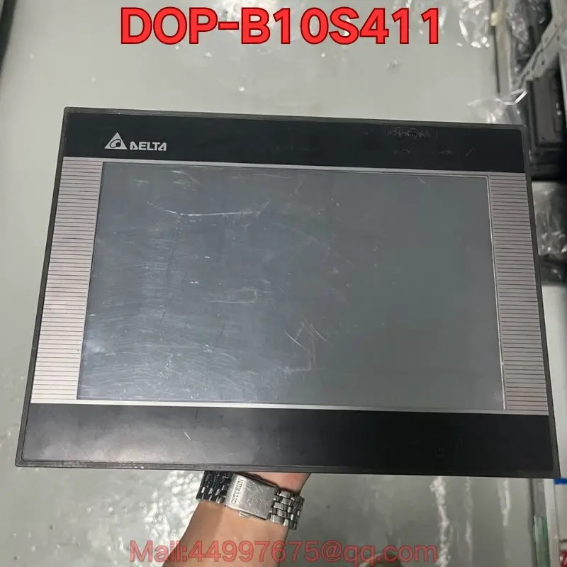 

Тест функциональности сенсорного экрана DOP-B10S411 б/у, нормальный. Последние цены на 2026 год.