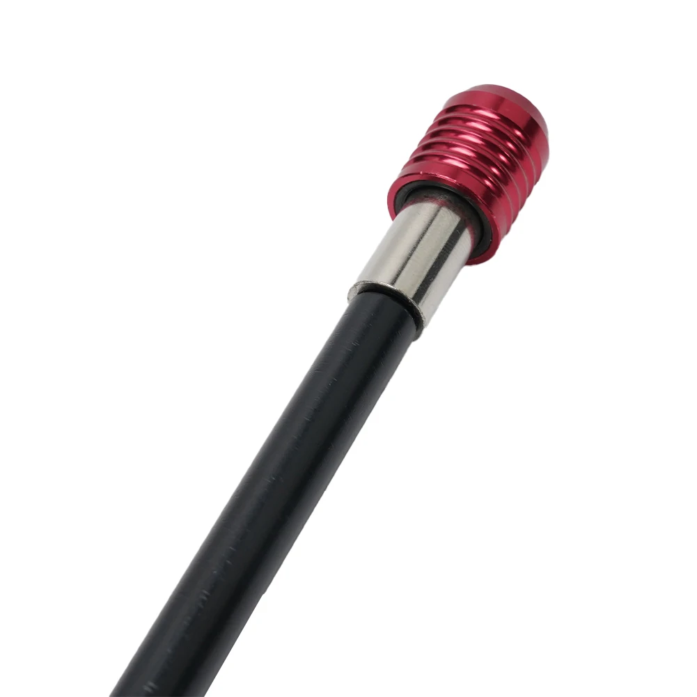 Magnetic Quick Release Bit Holder 300mm Extension Rod with 1/4 Inch Drive for Screwdriver and Drill Bit Stability