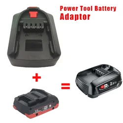 Adaptador de batería para Metabo, convertidor para batería de 18V, compatible con Bosch, herramienta eléctrica de iones de litio