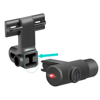 1 Pc Electric Bicycle Wheel Speed Sensor Black ABS Fit For Bafang E-Bike Mid-Mounted Motor Speed Sensor