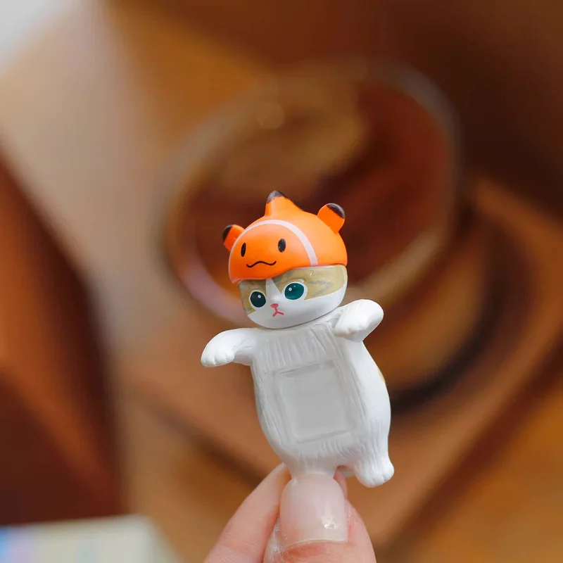 

New Mofusand Ocean Party Blind Box Cute Cat Doll Handheld Mobile Party Decoration Desktop Ornament Surprise Holiday Gifts