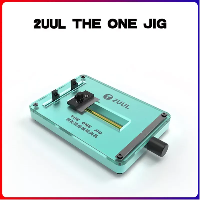 2UUL BH03 The One Jig Tool for Mobile Phone Repair Motherboard Chip CPU IC Tin Planting Holder Thermal Insulation Glass Clamp