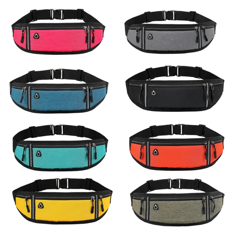 Running Waist Bag Sports Belt Pouch Mobile Phone Case Men Women Hidden Pouch Gym SportsBags Running Belt Waist Pack Professional