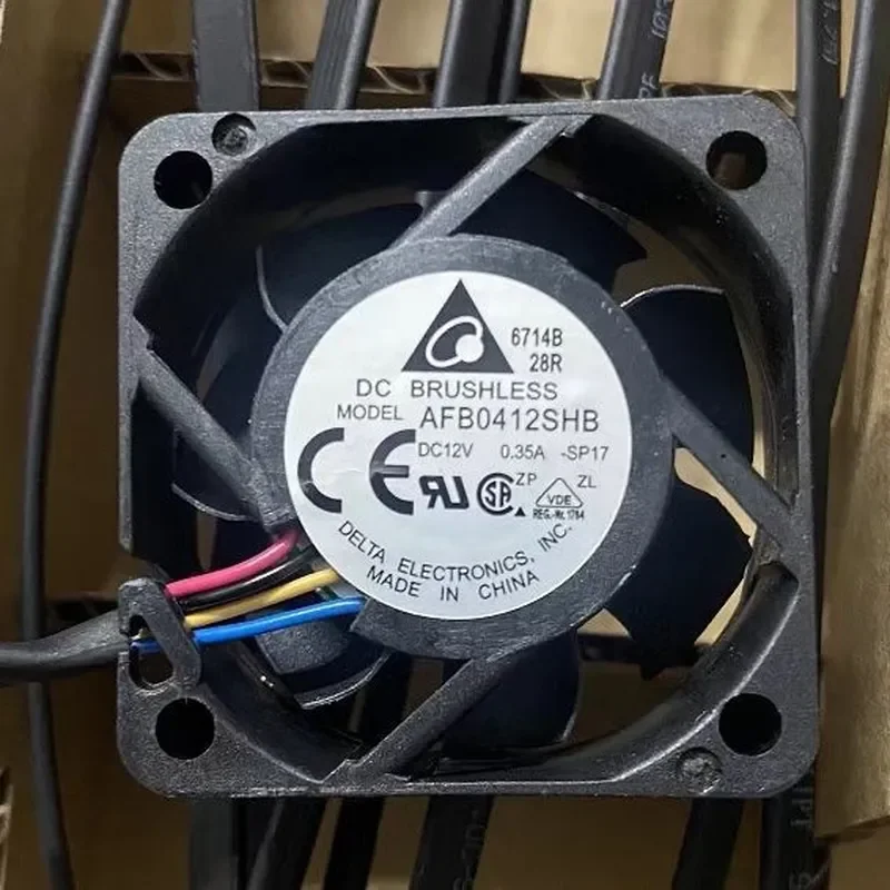 for Delta AFB0412SHB-SP17 4015 12V 0.35A 4-Wire PWM Cooling Fan 4CM New Original Packaging
