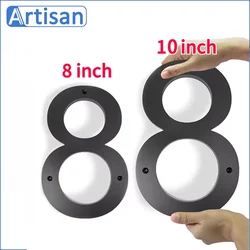 20-25 Cm Exterior House Numbers 26 Letters Digital 0-9 Apartment Door Number Outdoor House Address Plate Custom Acrylic Sign