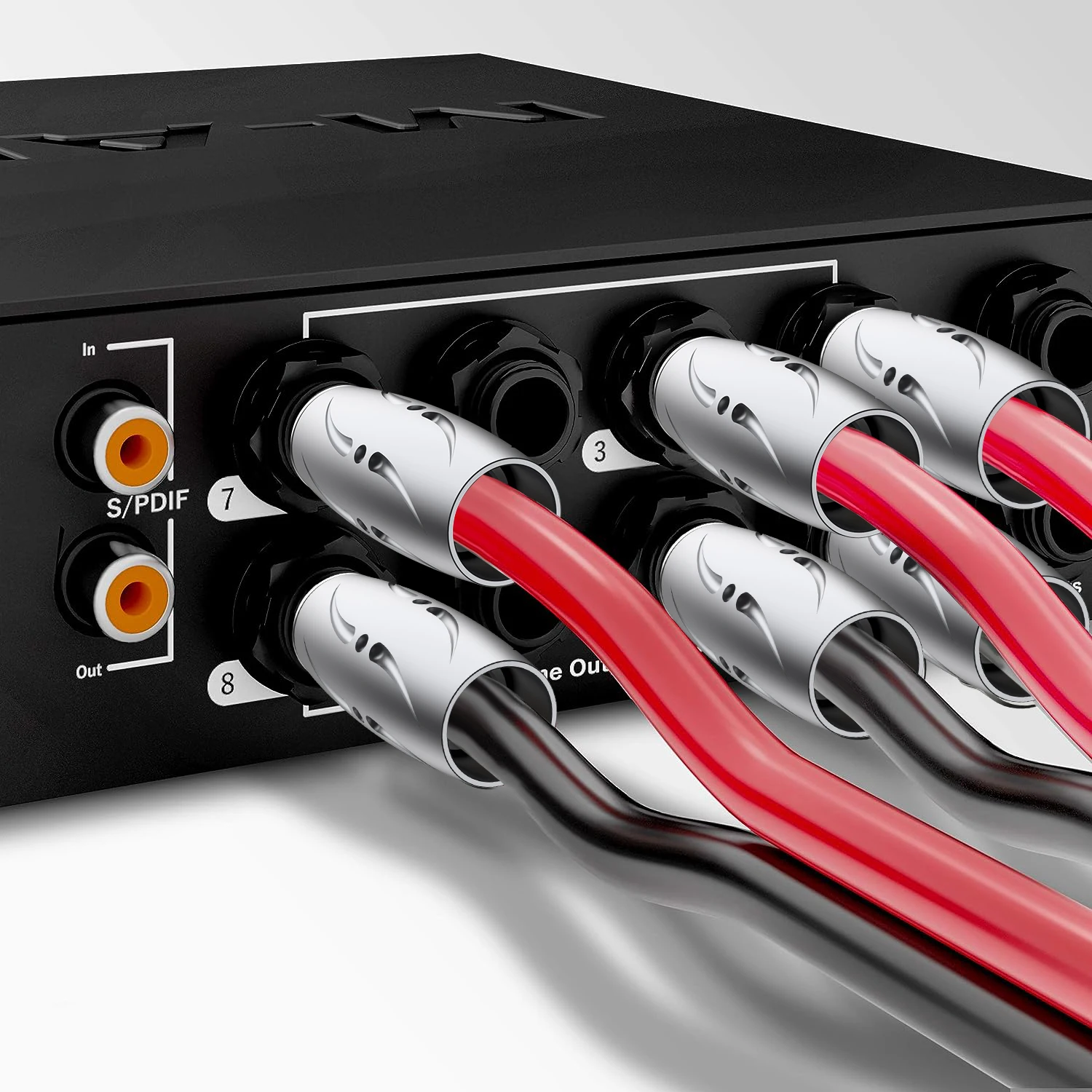 

HiFi Viborg VB402R Pure Copper Rhodium plated Banana connector Pure Copper Hi end banana plug for Speaker cable