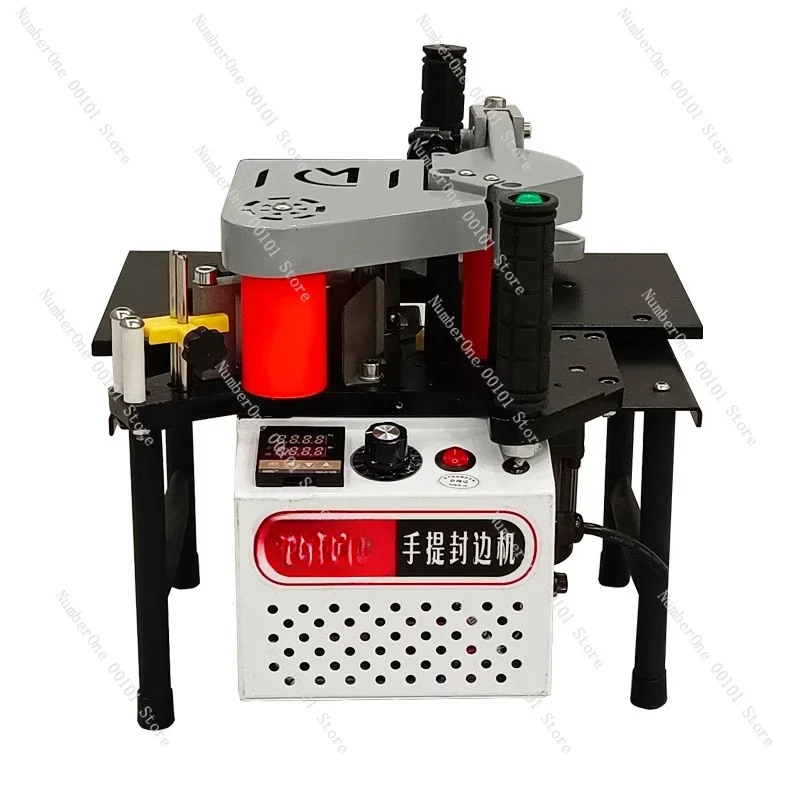 Portable edge banding machine small woodworking home improvement household special-shaped wood board portable