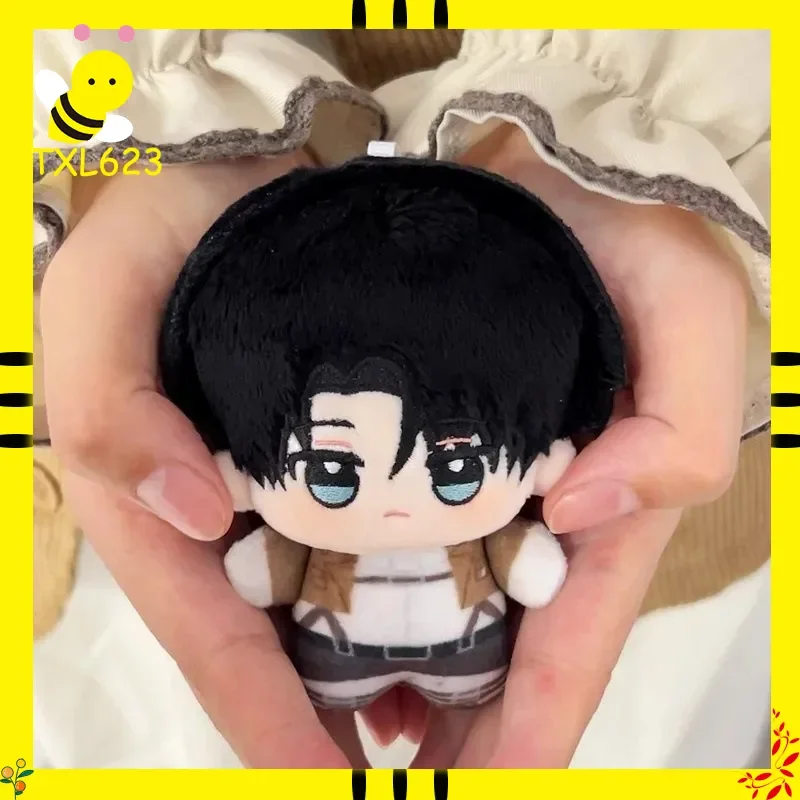 10cm-ataque-em-tita-anime-perifericos-boneca-de-algodao-levi-ackerman-eren-yeager-mikasa-ackerman-hange-zoe-brinquedo-de-pelucia-fas-presente