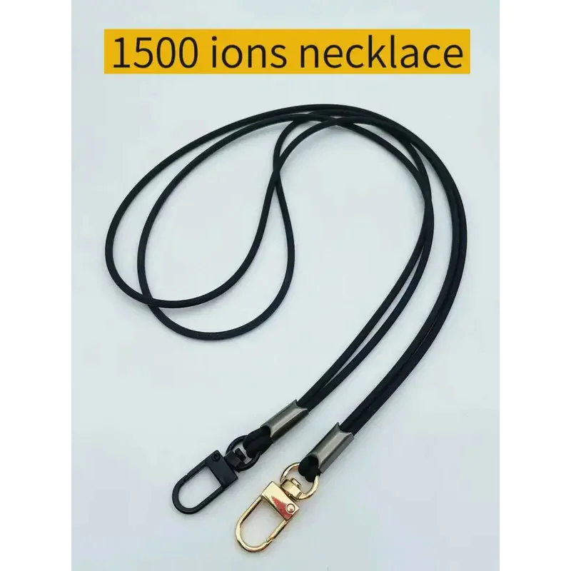 Custom.1pc 1500 Iones Energy Silicone NecklaceAccess control card accessories Nume Card With ionized Rope