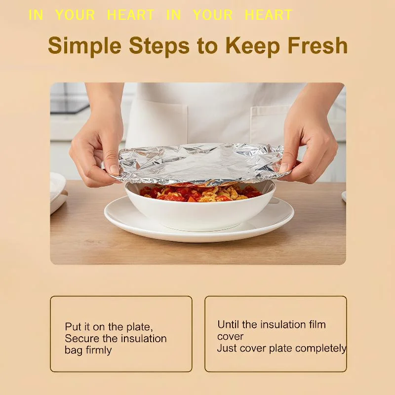 【X】Aluminum Foil Food Preservation Covers 5-50Pcs Heavy Duty Heat Retention for Commercial Catering Food Storage