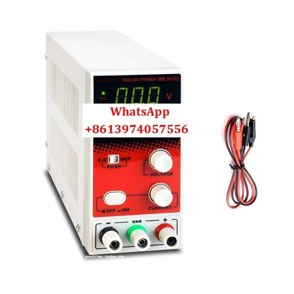 

Genuine Zhaoxin MN-305D MN-3010D Switching DC Regulated Power Supply Adjustable 30V 5A10A