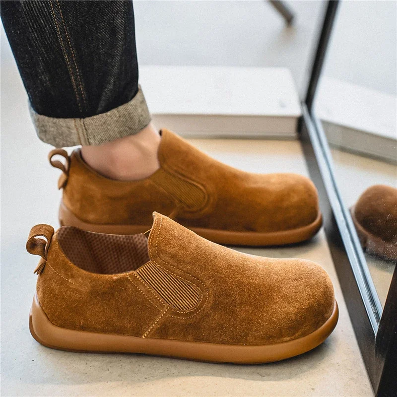 

2025 New Mens Shoes One Kick Wide Toe Sneakers Breathable Leather Fabricr Non-slip Wear-resistant Soles Original Sports Shoe