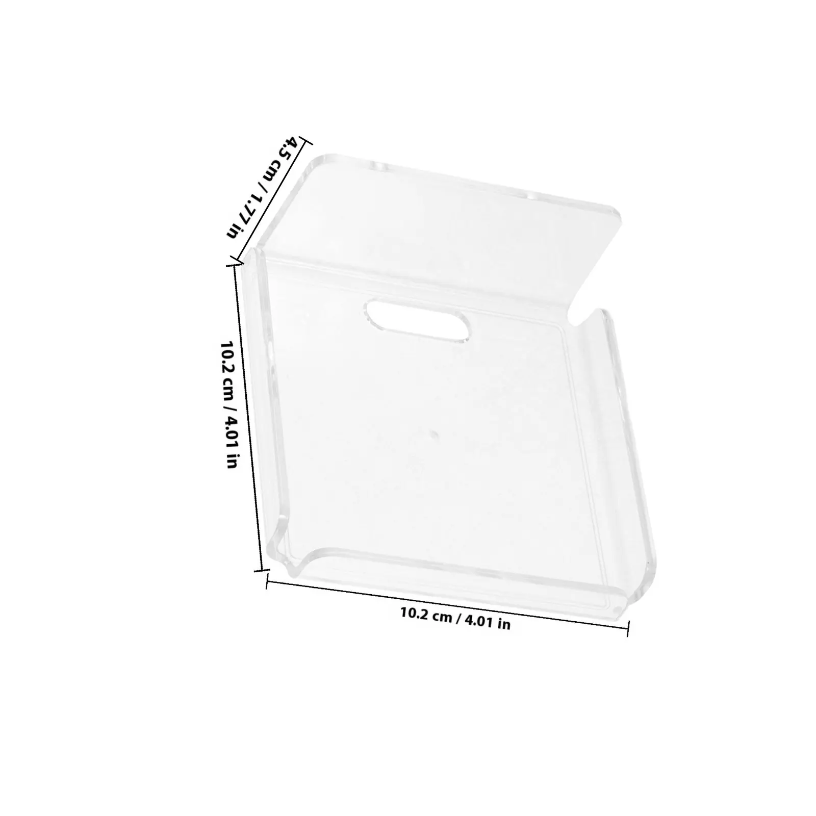 1Set Wall Mounted Camera Bracket Acrylic Baby Monitor Bracket Router Holder Security Camera Storage Shelf Small Wall Shelf