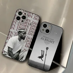 Kendrick Lamar ์ ํ ์ผ์ด์ค Fundas ๋์์ธ iphone 15 14 Pro Max 13 Mini 11 12 Xr X Xs 6s 6 7 8 SE Plus ๋ท๋ฉด ์ปค๋ฒ