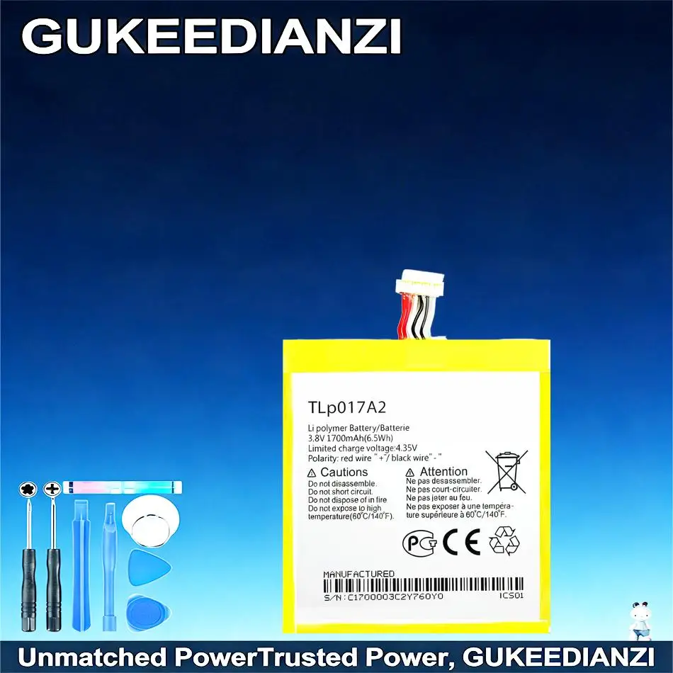 

Аккумулятор для мобильного телефона TLp017A1 TLp017A2 1700 мАч для Alcatel One Touch Idol Mini OT-6012A OT-6012E OT-6012W OT 6012A 6012E 6012W