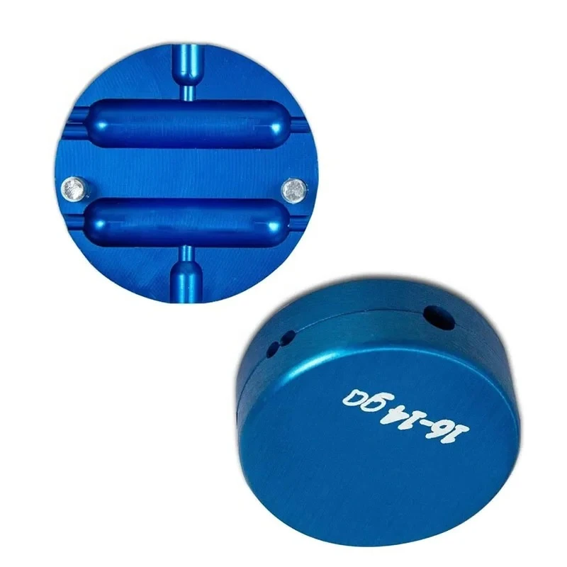 1 Pair Dual Cavity Electrician Wiring Injection Water Proof Tool 16-14 AWG Butt Connector Mould Dual Cavity Hanger