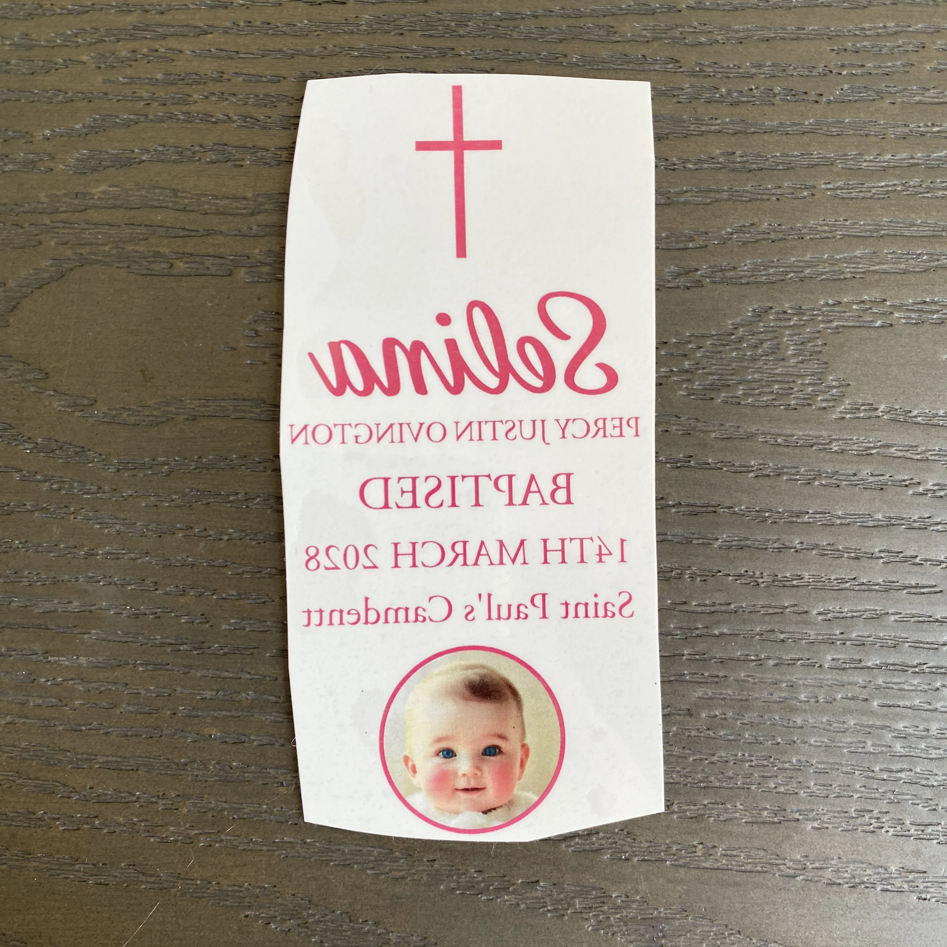 Stiker Foto Pernikahan Kustom  - Personalised Candle Label ulasan dan harga