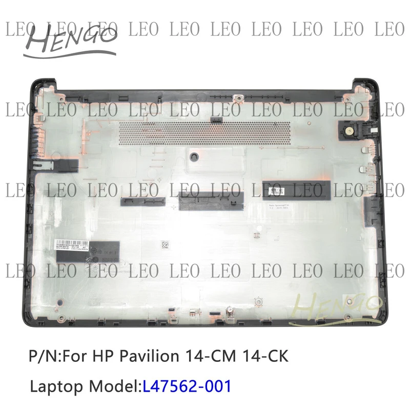 SS New L47562-001 For HP 14-CM 14-CK Bottom Case Lower Case Base Cover D Cove Black