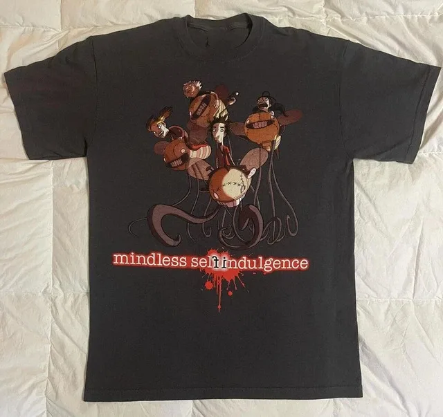 تي شيرت Mindless Self Indulgence MSI IF Band On Bees مقاس كامل S 5XL BE2767