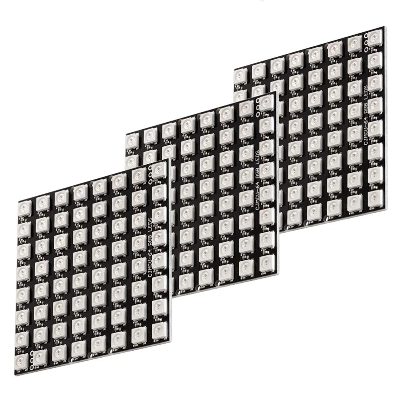 【تقنية الأخيرة!】18 X U 64 LED لوحة مصفوفة CJMCU-8X8 وحدة متوافقة مع Arduino وRaspberry Pi