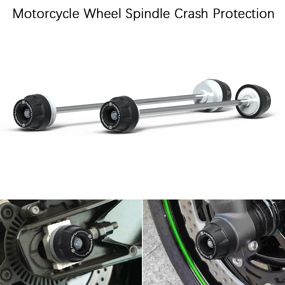 Front Rear Wheel Spindle Crash Protection For Suzuki GSX-8S GSX-8R GSX-8T GSX-8TT 2023-2026