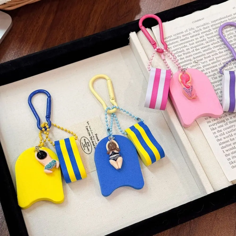 Funny Floating Key Ring Colorful Fashion Swimming Keychain Creative Hanging Diving Series Keychain Diving Enthusiast