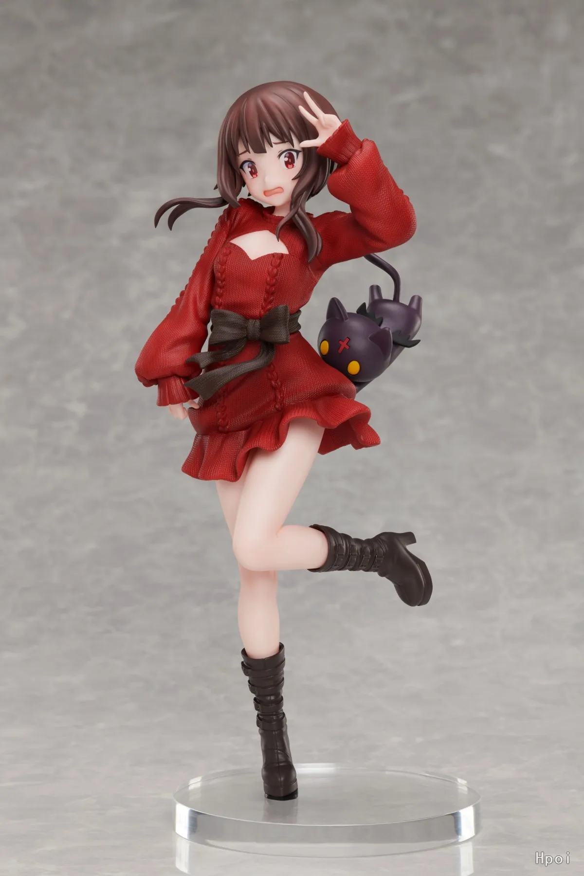 Original ElCOCO God's Blessing on This Wonderful World Megumin Aqua PVC Ornament Collection Model Anime Gift Figures Toys