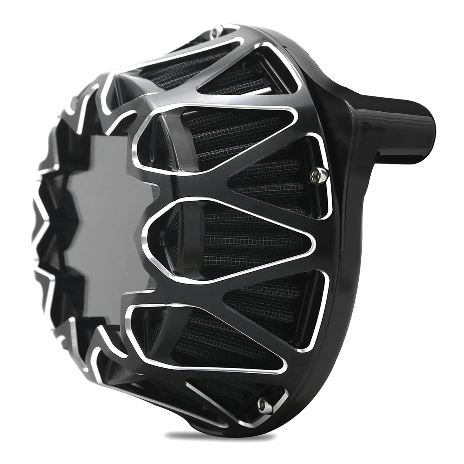 

CNC Cut Cross Air Cleaner filters for harley Touring FLHX FLHR FLHTK softail sportster Super Low XL883L XL1200X 1991-2022