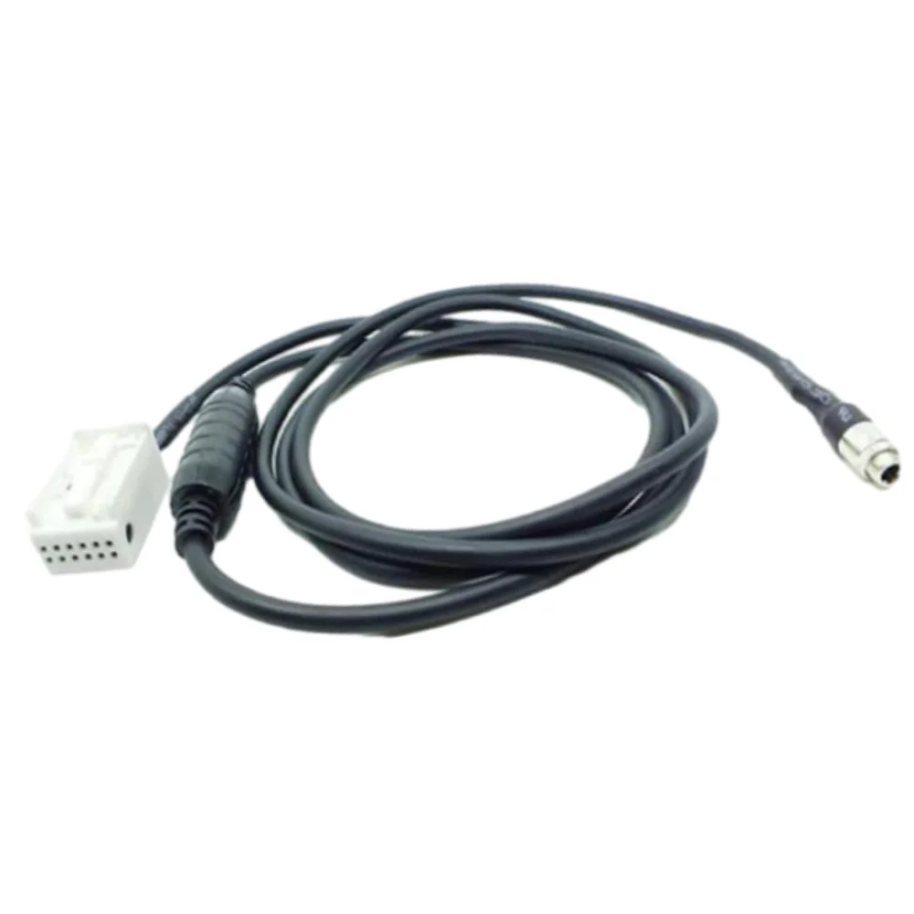

1 x Universal 12 Pins Car AUX Adapter Audio Cable Adapter for BMW E60, E61, E81, E91 series and other compatible models