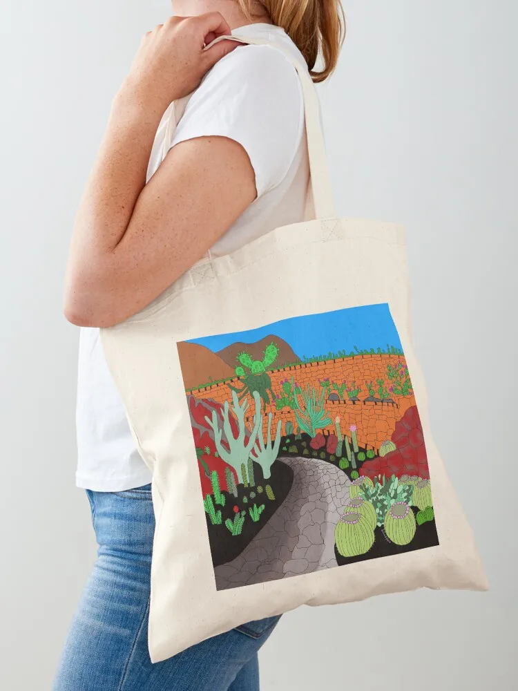 

Cactus Garden Lanzarote Canary Islands Spain Spanish Art Tote Bag Canvas bag Shopping bags bag for beach Cloth bags