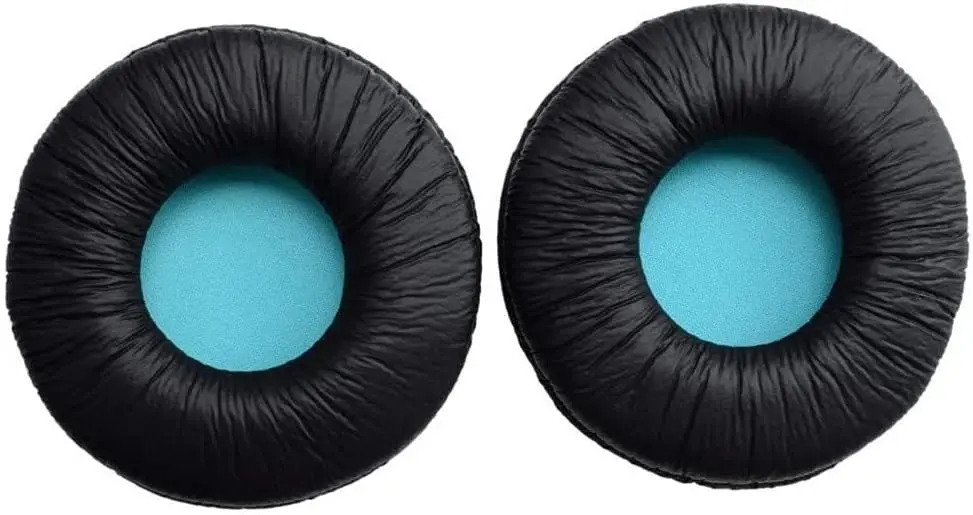 Almohadillas de repuesto para auriculares de MDR-V55, piezas de reparación de protectores para los oídos de PU, con proteína antiarrugas, compatibles con Sony MDR-V55 V500DJ, Somic E