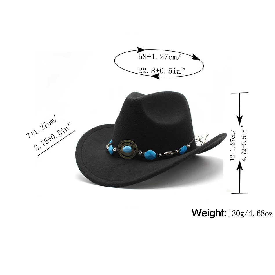 cowboy caps for men girl country hat accessories Party jazz british cup hat free shipping luxury woman Panama Black fedora hat