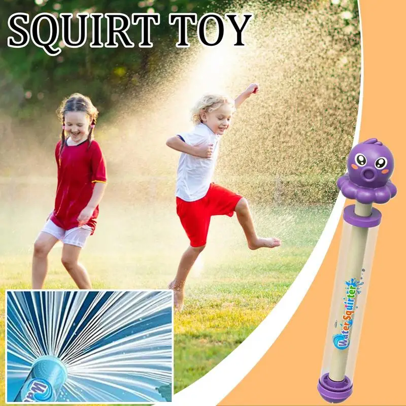 Water Squirter Firework Water Soaker Cartoon Outdoor Backyard Beach Pool Activities Soaker Squirt Toys For Summer Enjoyment