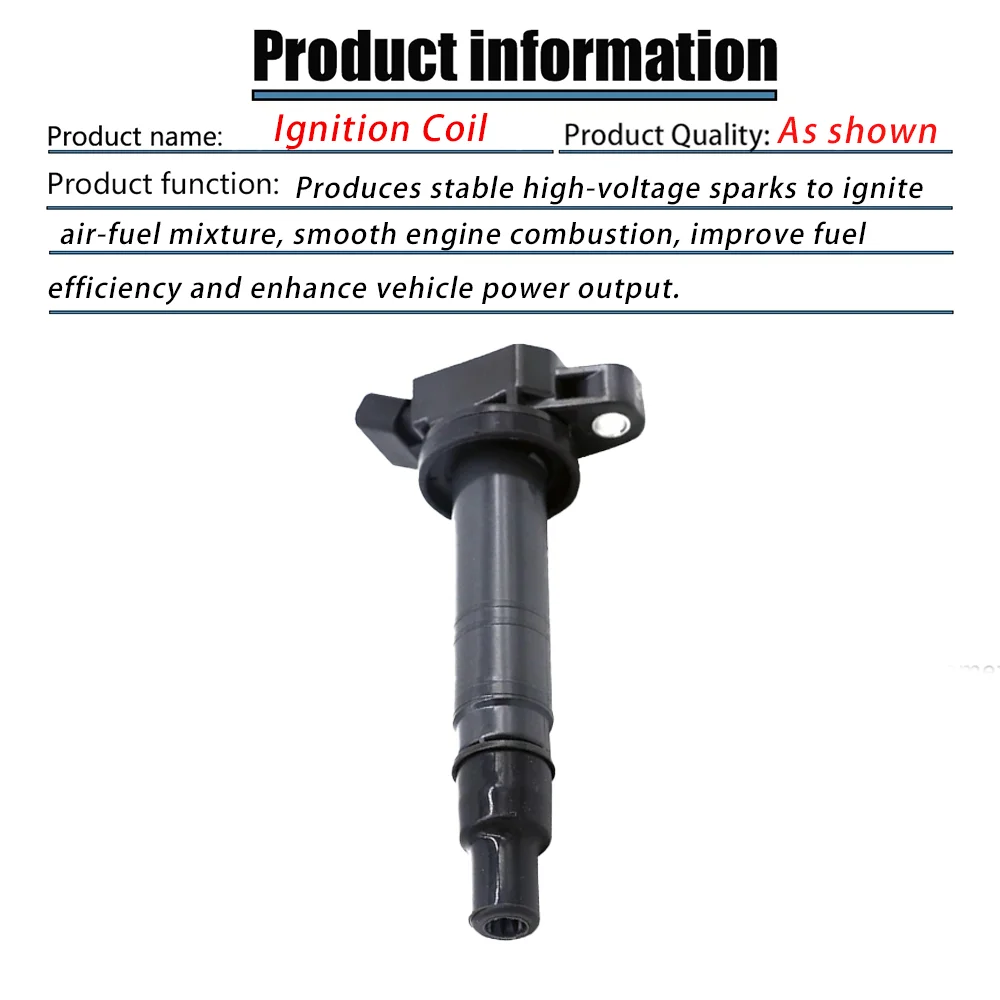4pcs 90919-02248 90919-02247 Ignition Coil for Toyota Camry 2.0L 2.4L Hiace Rav4 Hilux Tarago Prado Land Cruiser Lexuss IS