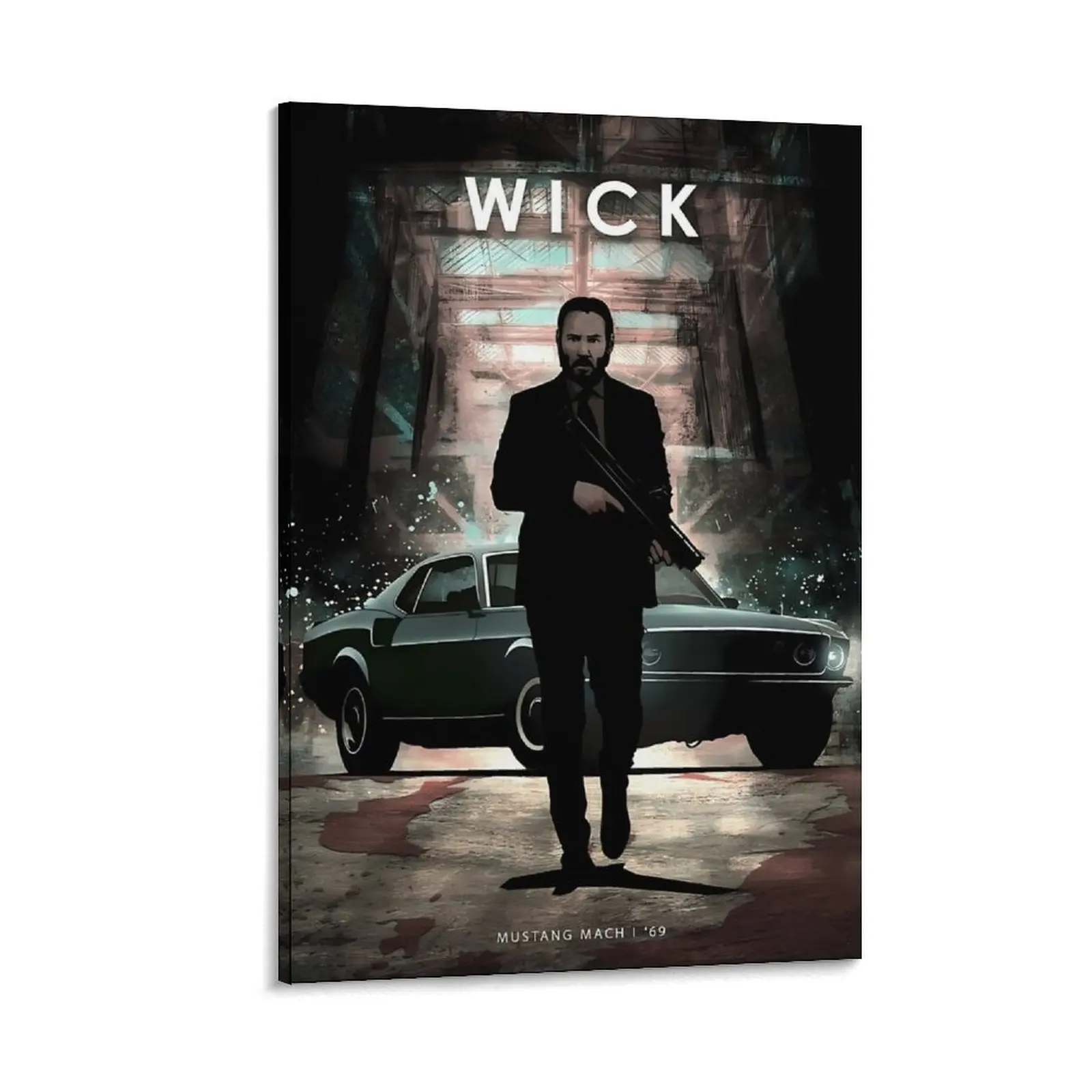 

John Wick Canvas Painting paintings wall decor wall decoration paintings decor