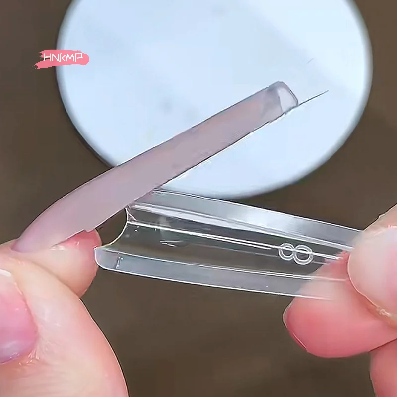 مجموعة أشكال أظافر مزدوجة من ساندويتش مكونة من 240 قطعة، وصلات مكونة من 15 مقاسًا - أشكال أظافر التابوت واللوز، قالب علوي وسفلي لفن الأظافر #6