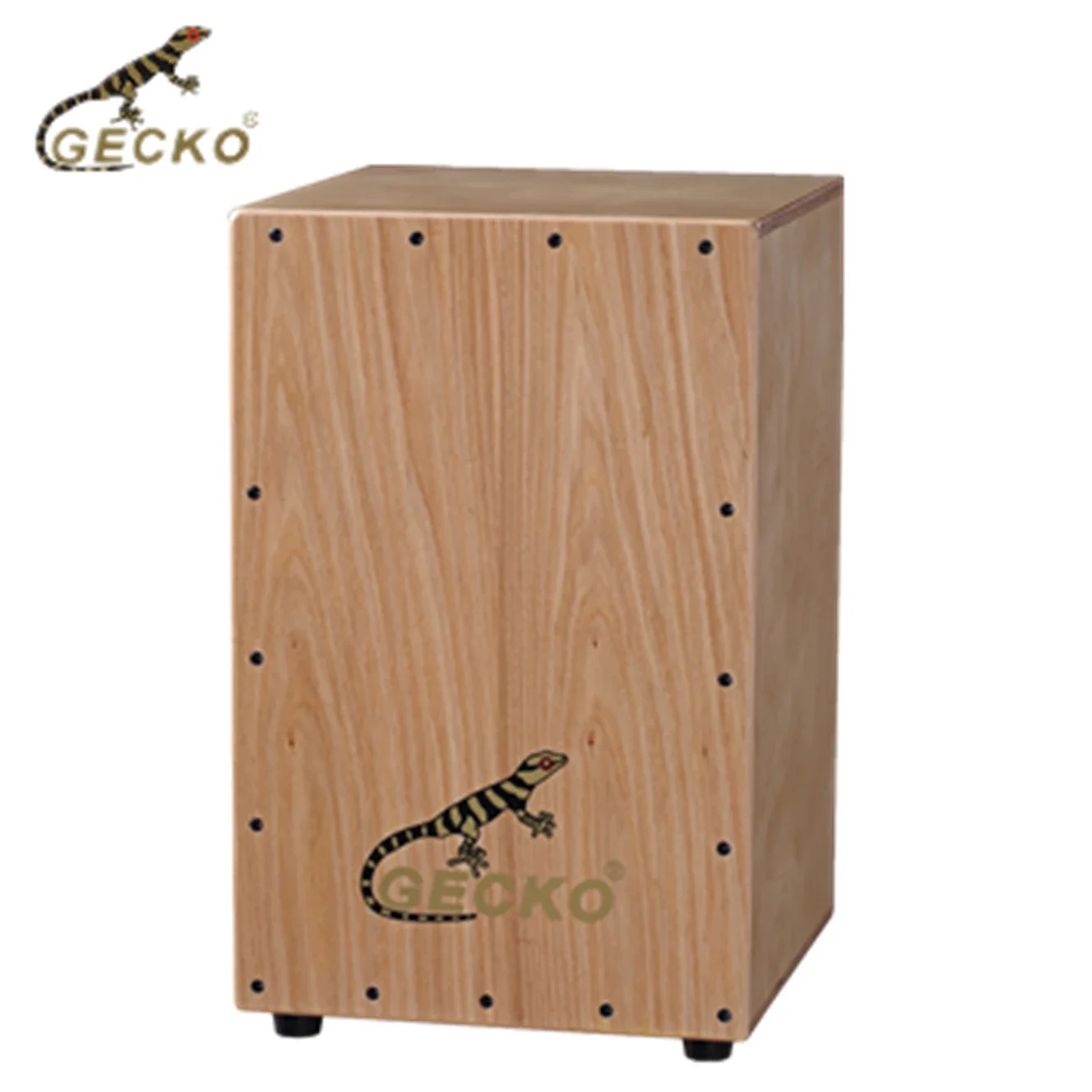 GECKO CL10ASH Cajon Box Drum Hot Sale Percussion Cajon Box Drum Ash Playing Surface Maple Wood Body Cajon Drum With Steel String