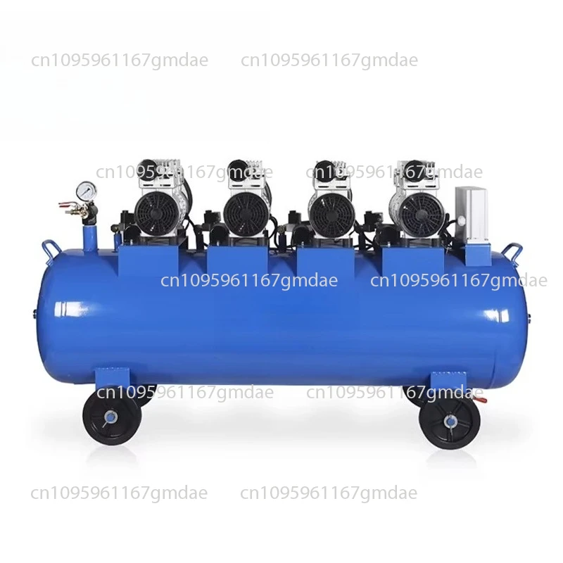 

Промышленный 100-литровый бесшумный безмасляный воздушный компрессор высокого давления