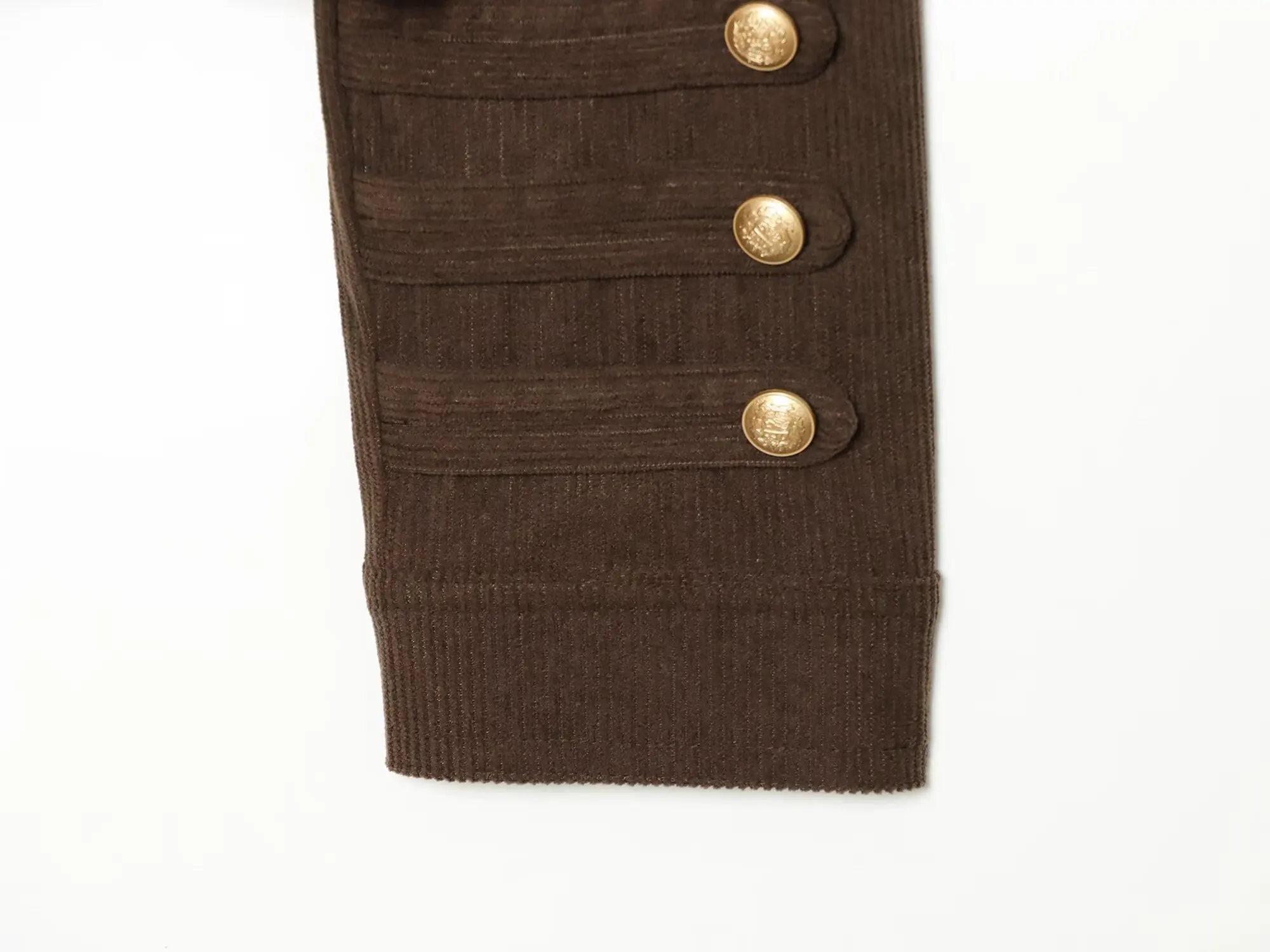 Damen Napoleon Hofstil Retro-Jacken Herbst Damen Kurze Doppelreihige Langarm-Mäntel Damen Freizeitjacken Oberbekleidung – Detail 9