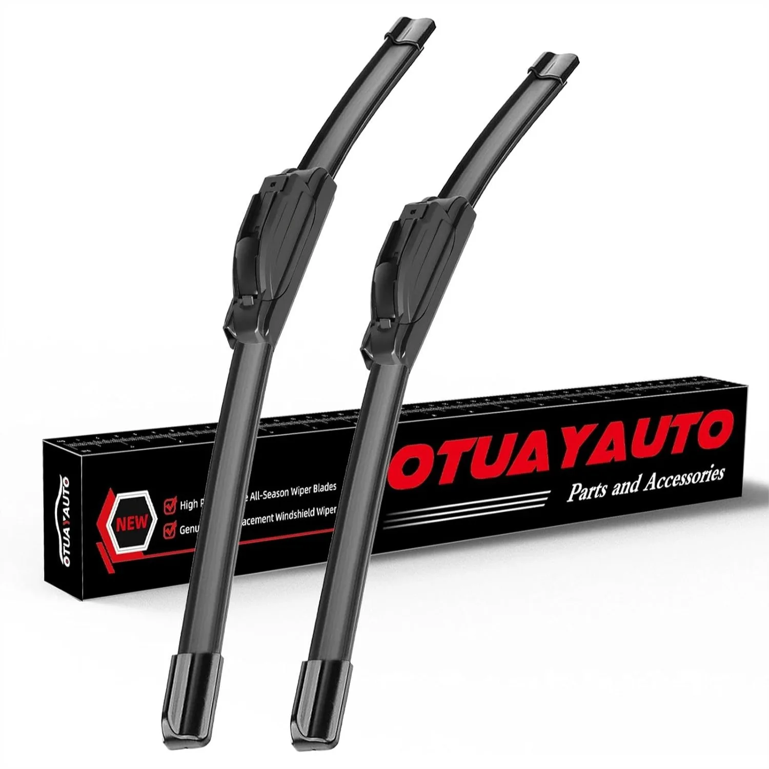 

26+16 Inch Windshield Wiper Blades for Toyota RAV4 2013-2024 Corolla 2009-2019 U/J Hook All-Weather Quiet No Trace Front Wipers