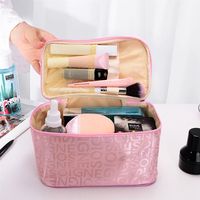 Portable Storage Organizer Makeup Bag Waterproof Large Capacity Toiletry Handbag Makeup Accessory Travel Cosmetic Bag Home