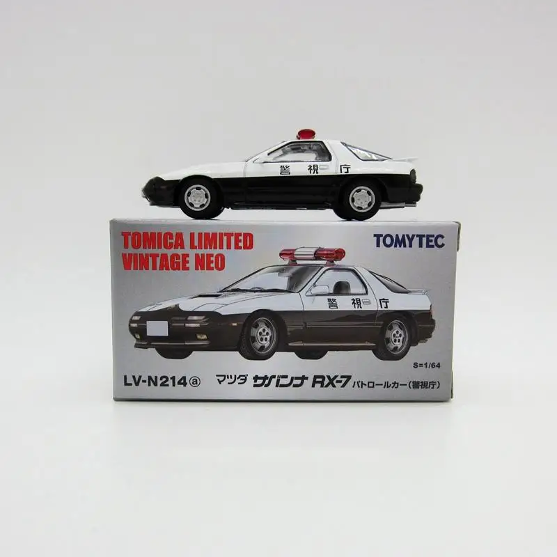 

Tomytec Tomica TLV 1/64 LV-N214a MAZDA SAVANNA RX-7 Die-cast alloy car model collection display gift