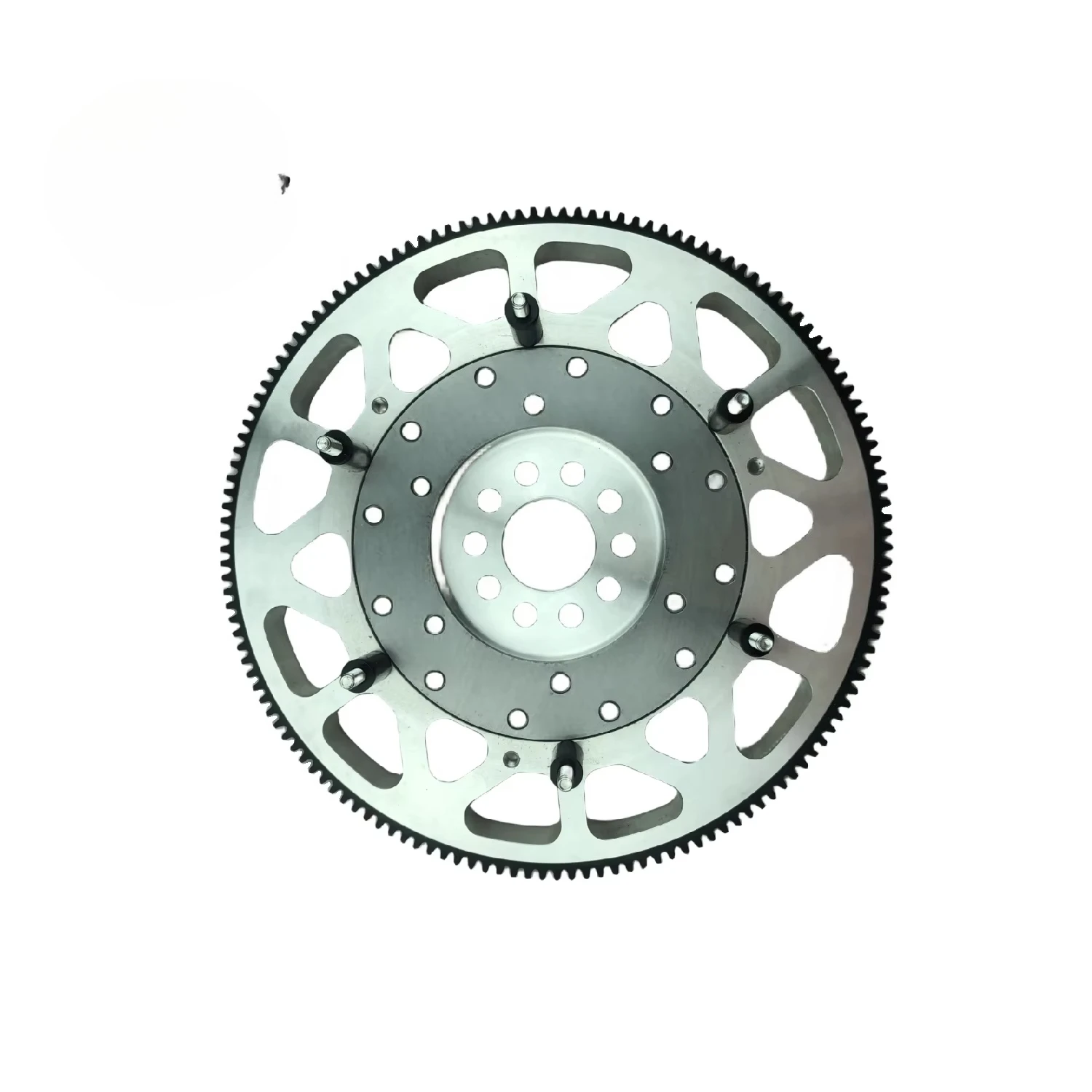 Tornado Hot Sale Performance Racing Parts 200MM Steel Flywheel 143 Teeth 10 Bolt Holes for Land Cruiser 1FZ-FE 1998-2007